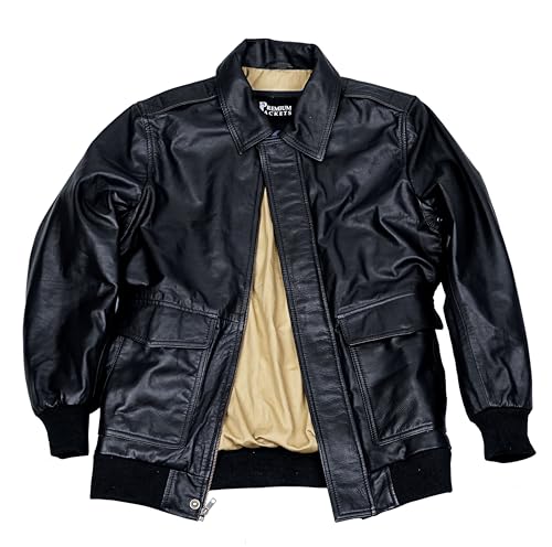 ジャケット・アウター m.t. legend leather bomber jacket A-2 m.t. legend leather bomber jacket A-2 メンズ